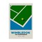 Stupell Industries Wimbledon Tennis Court Canvas, design by Andreas Magnusson
